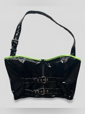 Dollz Kill ‘Trickz N' Treatz’ Menacing Medic Costume Halter Top ONLY, sz Medium